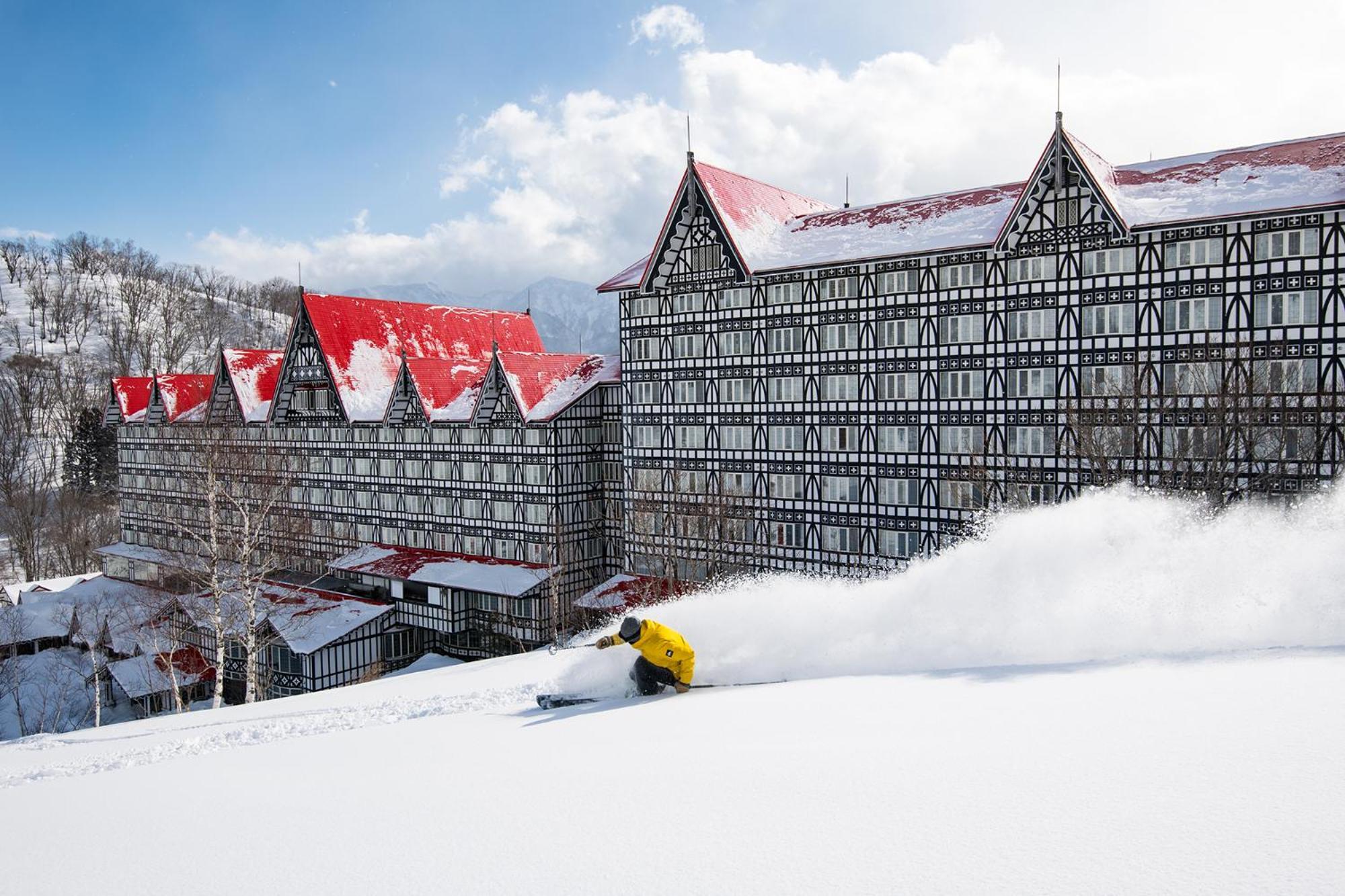 Hotel Green Plaza Hakuba Otari Exterior foto