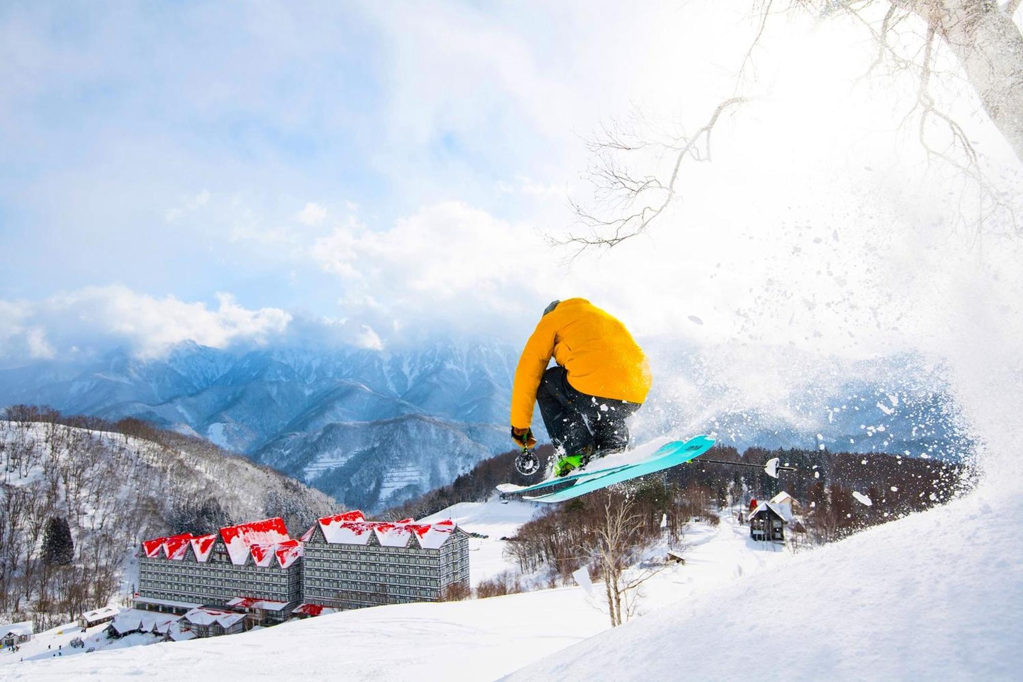 Hotel Green Plaza Hakuba Otari Exterior foto