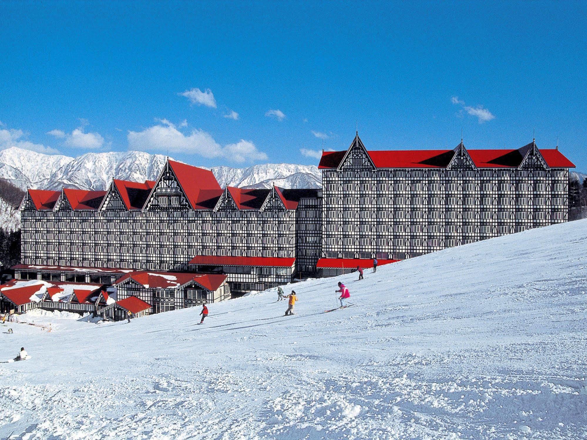 Hotel Green Plaza Hakuba Otari Exterior foto