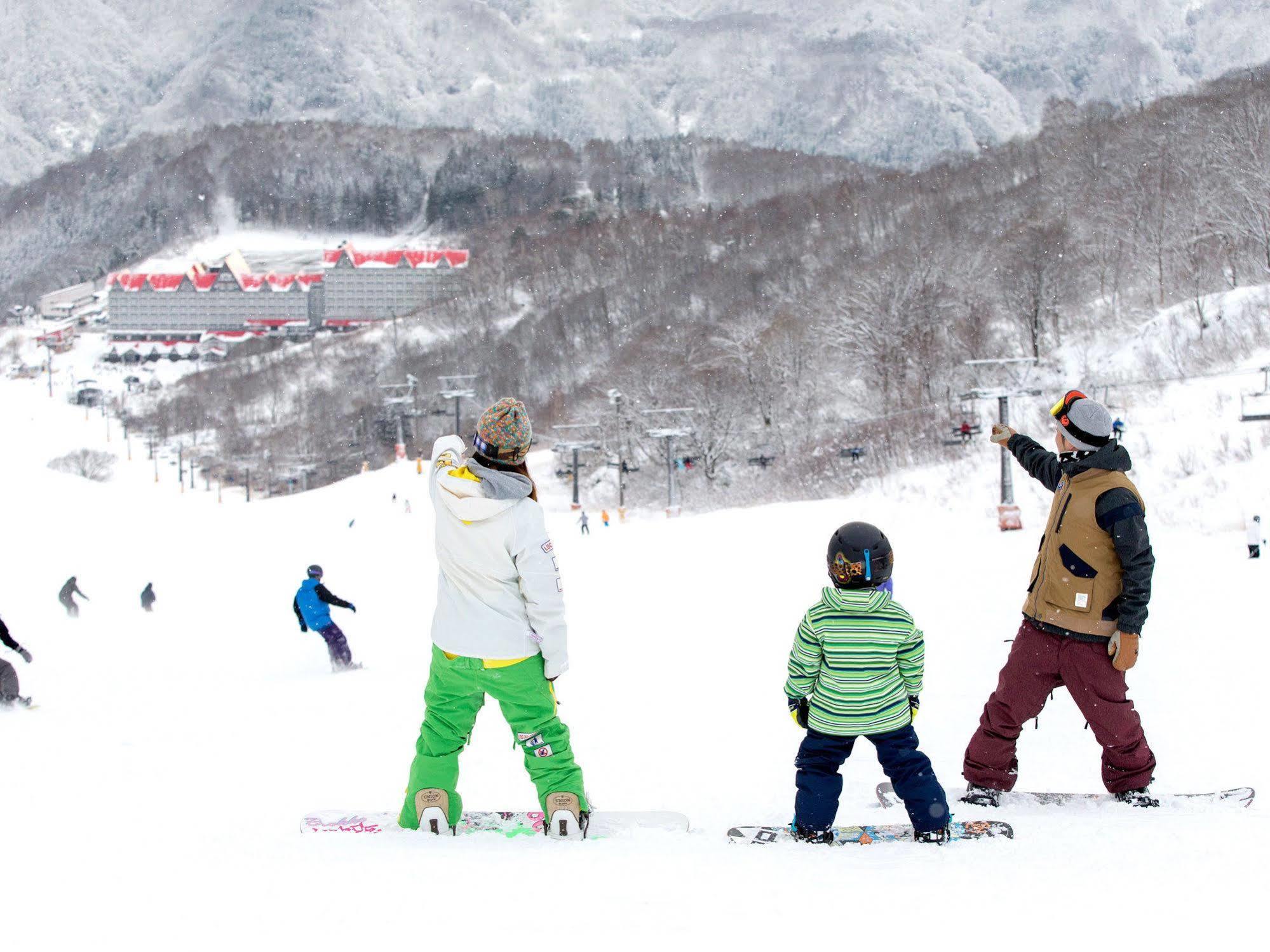 Hotel Green Plaza Hakuba Otari Exterior foto